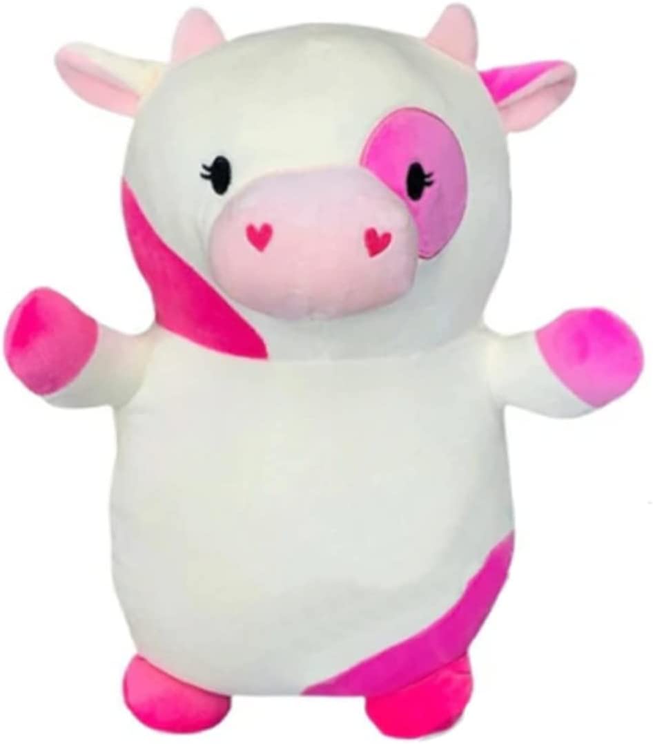 Squishmallow 14” Reshma Pink Cow Bandana Plush  Exclusive