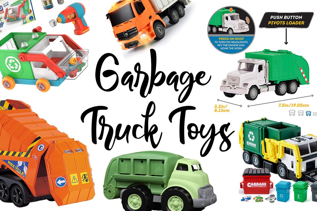Clean Up the Playroom with These 14 Garbage Truck Toys!