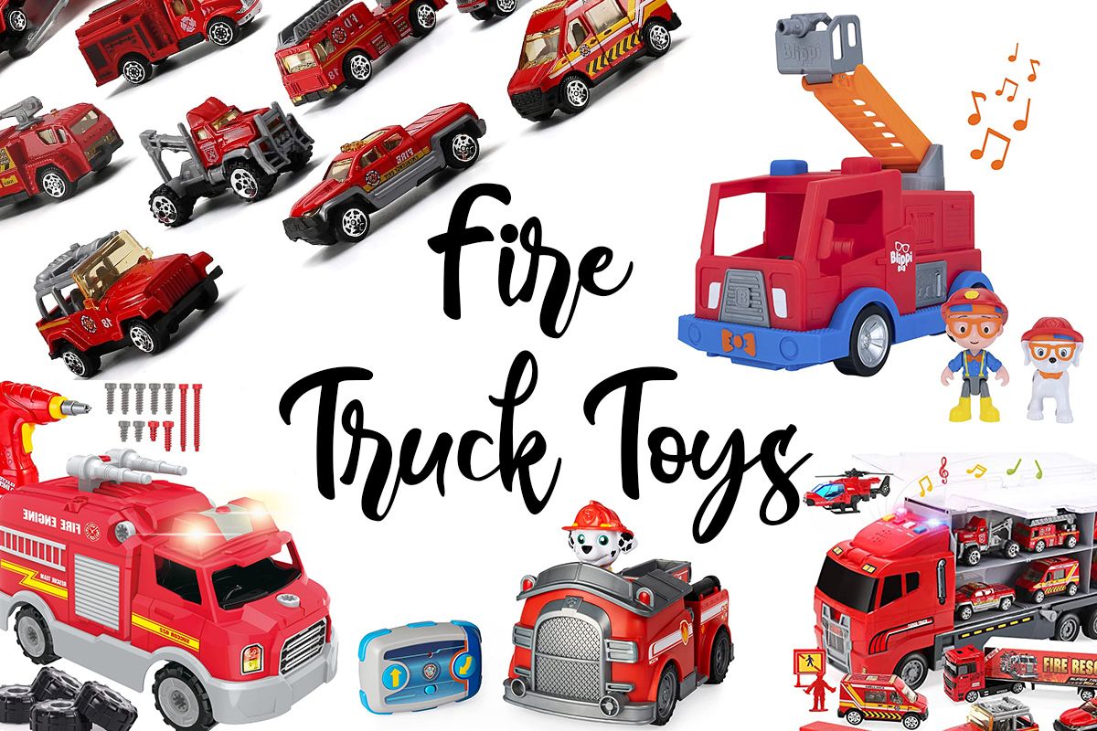Ready, Set, Play! 17 Fire Trucks Toys to the Rescue!