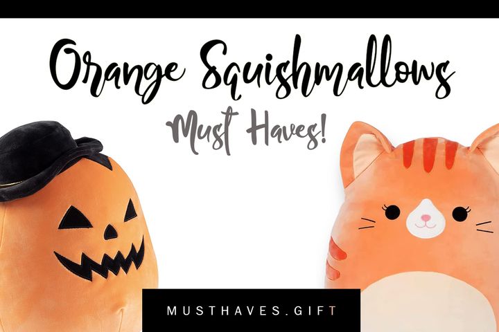 Gift A Orange Squishmallow and Make Someone's Day Bright!
