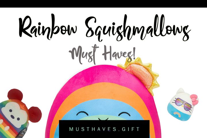 Celebrate Pride with a Rainbow Squishmallow!