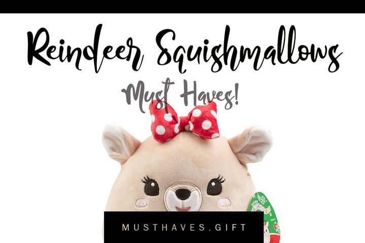 Santa's Helper: Introducing the Reindeer Squishmallow!